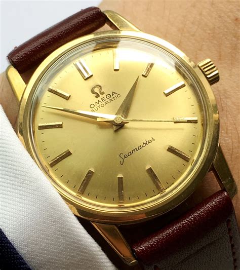 gold omega seamaster price|pre owned omega seamaster watches.